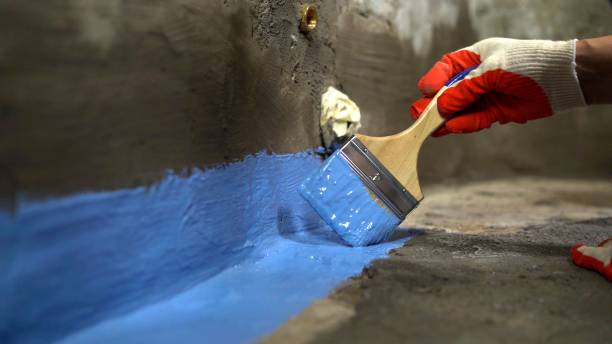 SJ Waterproofing Pros commercial waterproofing team near Maize, KS